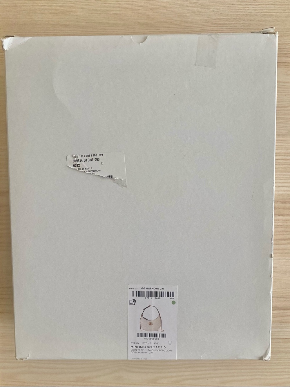 Gucci White Quilted GG Shoulder Bag with Gold Hardware - Picture 16 of 16